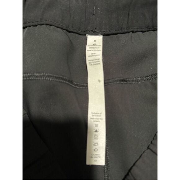 Lululemon black pants wide leg size 8 - Picture 4 of 7